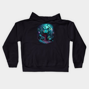Magical Forest Guardian: The Cat Monster Kids Hoodie